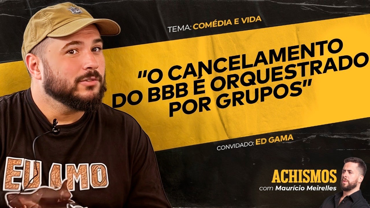 COMÉDIA: COMO FAZER PIADA ALÉM DAS REDES SOCIAIS FT. ED GAMA | #ACHISMOS PODCAST #331