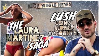 The Laura Martinez saga - Is Lush One using burner accounts on No Jumper Reddit?