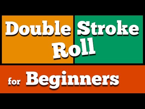How To Play Double Stroke Roll for Beginners