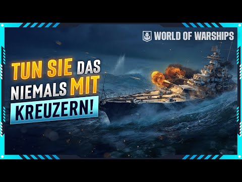 Fehler, die JEDER KREUZER-SPIELER in WORLD OF WARSHIPS VERMEIDEN SOLLTE!