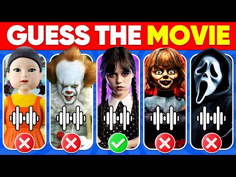 Guess The HORROR MOVIE Character Dancing 😱🔪 Young Hee, Ghost Face, M3GAN, Chucky, Vecna, Wednesday..