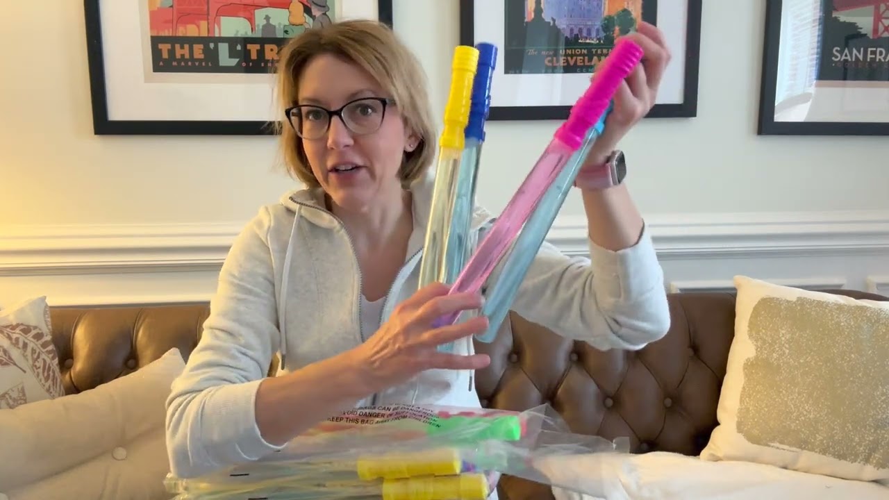 Joyful Giant Bubbles Unleashed - 30-Pack big bubble wands