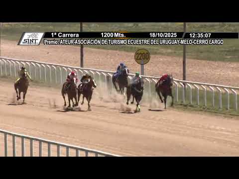 10/18/2025 – Hipodromo Melo – Carr 1 – ATEUR-ASOCIACIÓN DE TURISMO ECUESTRE DEL URUGUAY...