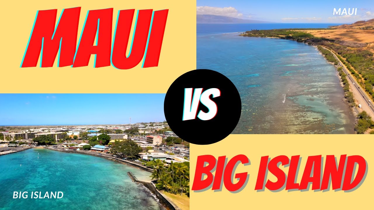 How big is Maui compared to the big island? More REF