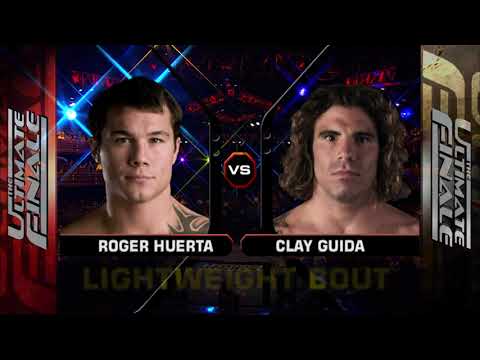 Clay Guida VS Roger Huerta 2007 Ultimate Fighter Classic