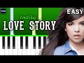 Indila - Love Story - Piano Tutorial [EASY]