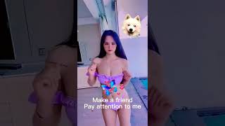 Cewek Korea Pakai Bikini#shorts#bikini