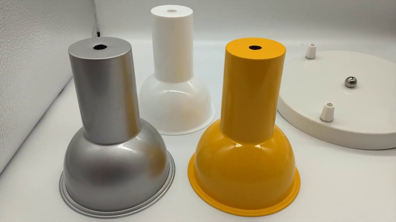 Lustre Pendente Infantil Quarto Menino Cinza Claro, Branco e Amarelo