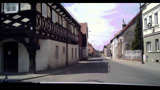 preview picture of video 'Sulików (2) rynek i domy szachulcowe'