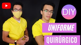 como hacer un uniforme Quirúrgico Super Fácil..! (parte 1 Filipina)