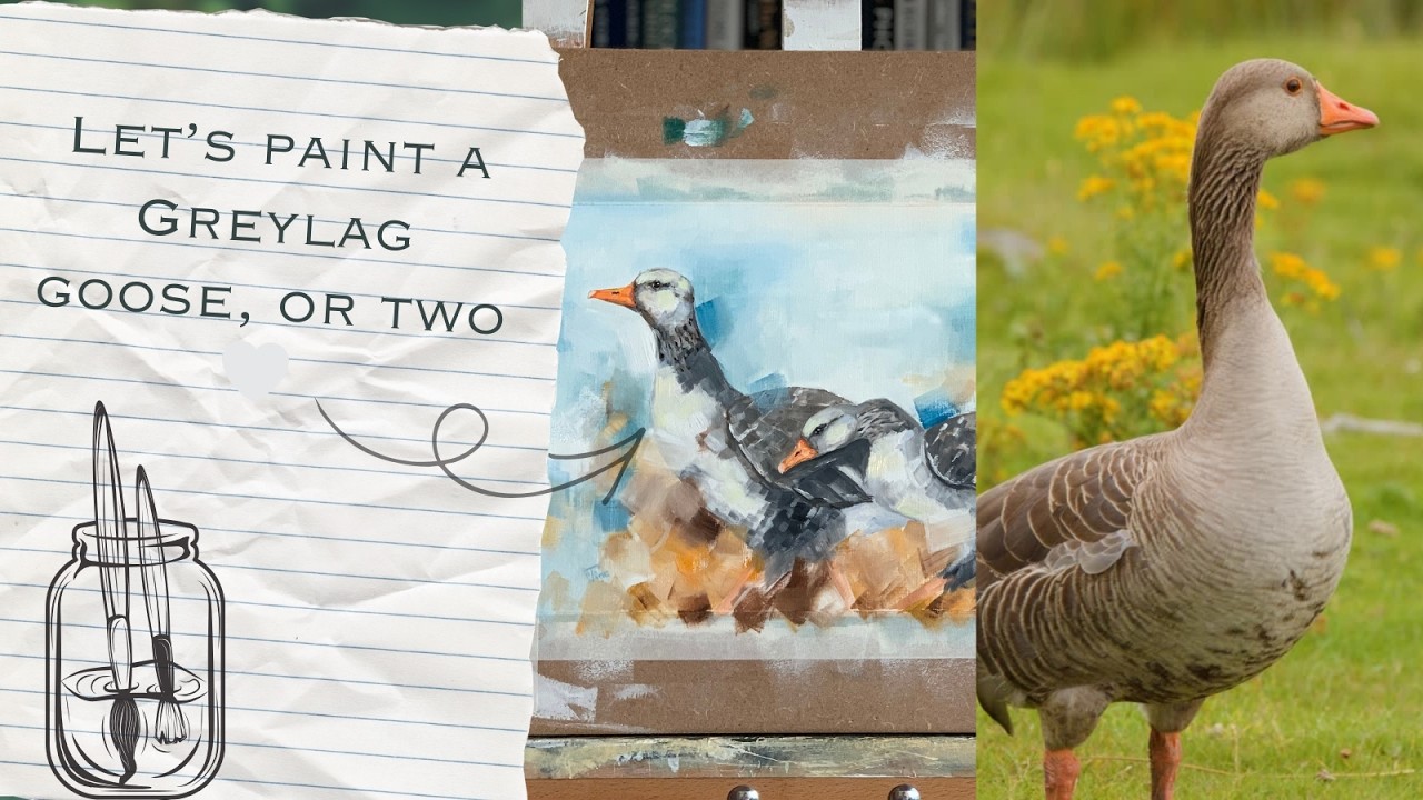 Greylag geese #1