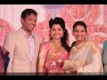 Meera jasmine marriage wedding reception video ...