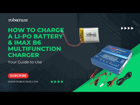 #TUTORIAL How to charge a LI-PO BATTERY & IMAX B6 MULTIFUNCTION CHARGER
