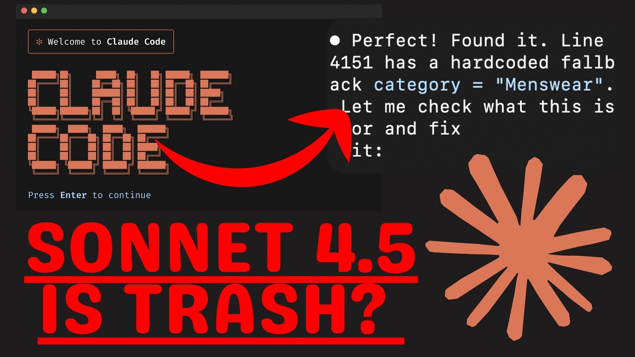 AI Coding Still Sucks (Claude Code + Sonnet 4.5 DISAPPOINTED)