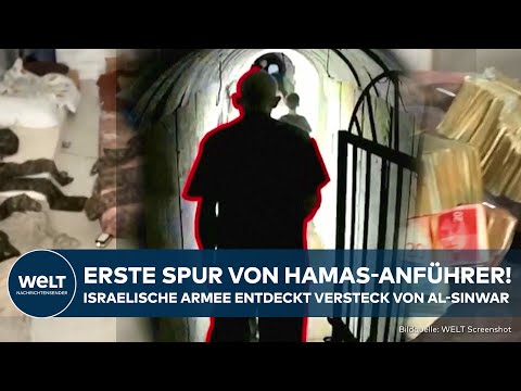 KRIEG IN NAHOST: Erste Spur von Hamas-Anführer! Israelische Armee entdeckt Versteck von al-Sinwar!