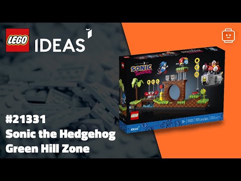 Vidéo LEGO Ideas 21331 : Sonic the Hedgehog – Green Hill Zone
