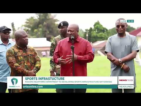 Prez Mahama Unveils Ho Stadium Redevelopment Plan Into Multi-Purpose Sports Complex