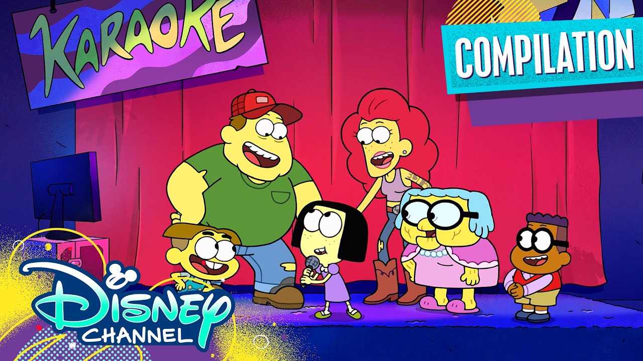 Okay Karaoke 🎤 | Music Video Compilation | Big City Greens | Disney Channel Animation
