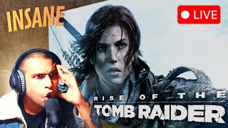 First Tomb Raider Playthrough | Rise Of The Tomb Raider Live (Day 4)