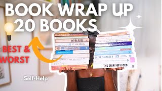 All SELF-HELP BOOKS I READ in 5 months | productivity, self development & personal growth.