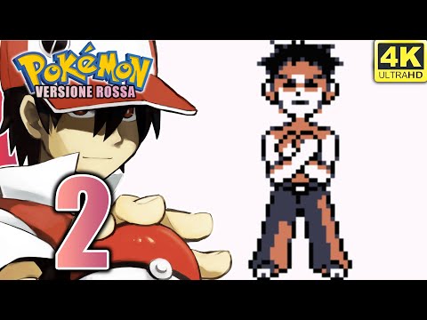 Pokémon Rosso ITA #02 - Bosco Smeraldo, Plumbeopoli e Brock - Gameplay Walkthrough No Commentary