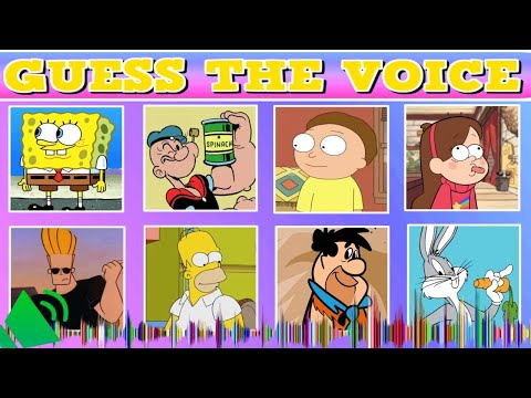 Guess the Cartoon Character by the Voice 😊🔊 | King Of Quiz 👑