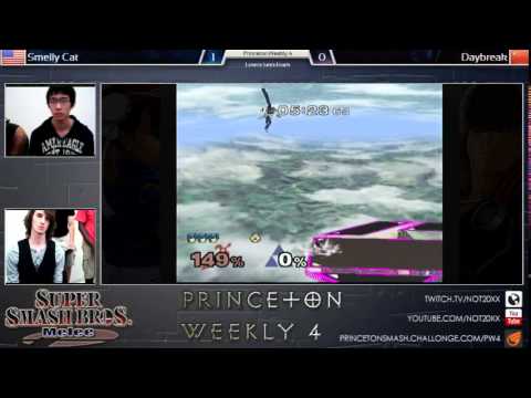 Princeton Weekly 4 - Daybreak (Marth) vs Smelly Cat (Marth/Sheik) Losers Semifinals