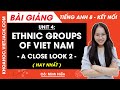 Tiếng Anh lớp 8 Unit 4 | A closer look 2 | Ethnic groups of Viet Nam - trang 43 Global Success
