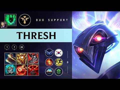 Thresh Support vs Pantheon - KR Diamond Patch 25.23