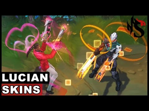All Lucian Skins Spotlight (League of Legends)