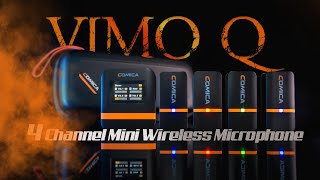 Comica - VIMO Q 4 Channel Wireless Microphone Test Review