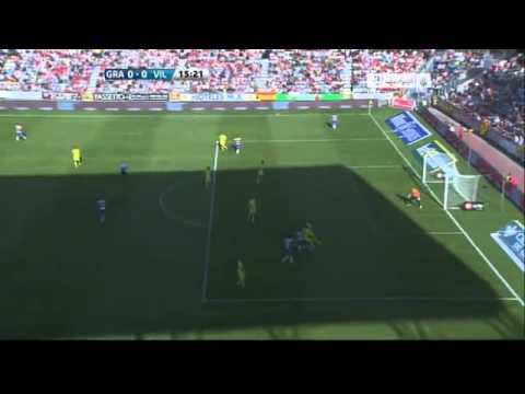 Granada 1-0 villarréal hassan Yebda 17-09-2011
