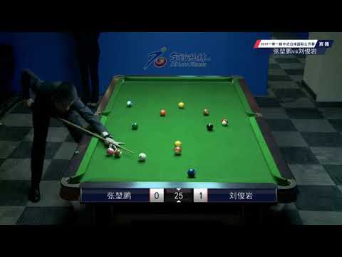 Zhang Kunpeng VS Liu Junyan - National Qual' - 2019 Belt and Road Chinese Pool International Open