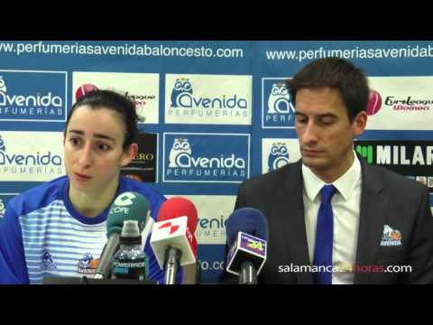 Declaraciones del partido Perfumerías Avenida - ESBVA