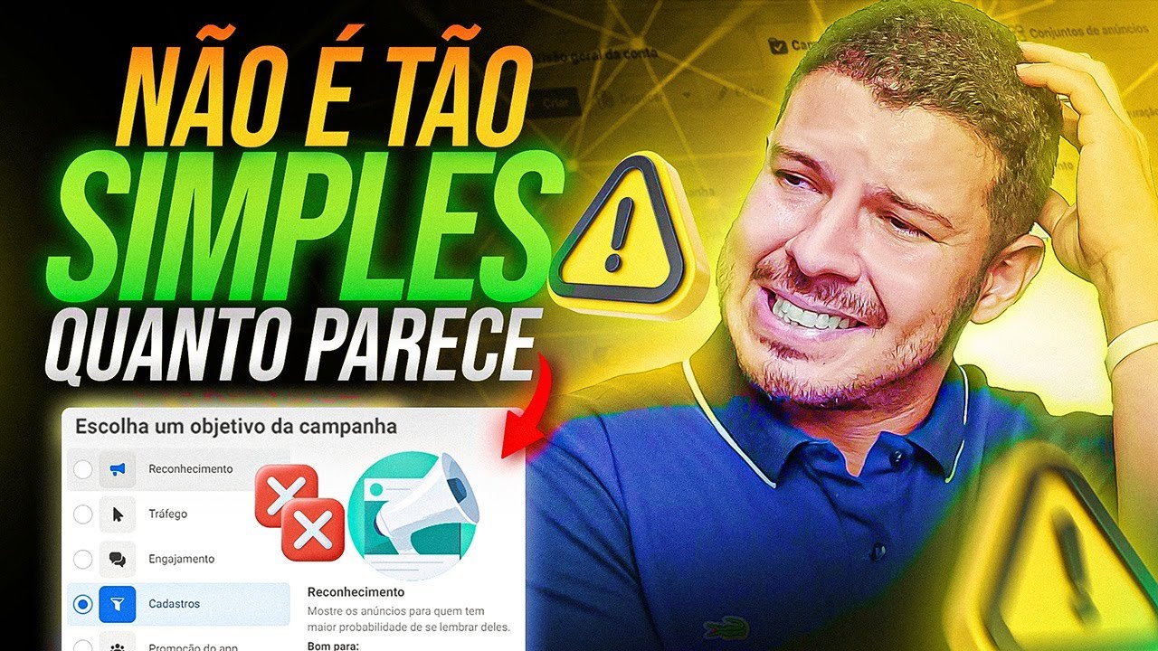 O Jeito Certo de Escolher o Objetivo de Campanha | Tráfego para Negócio Local