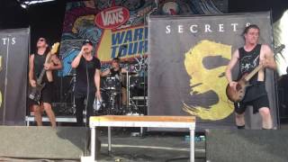 Secrets - Rise Up Live (Warped Tour 2016)