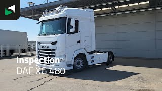 السيارات القاطرة DAF XG 480 4X2 TUV 03-2027 Retarder 2x Tanks Standklima ACC | صورة 4 - Autoline