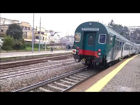 E464 461+5 piano ribassato XMPR+pilota MDVC Trenord - Monza - 01/06/2015