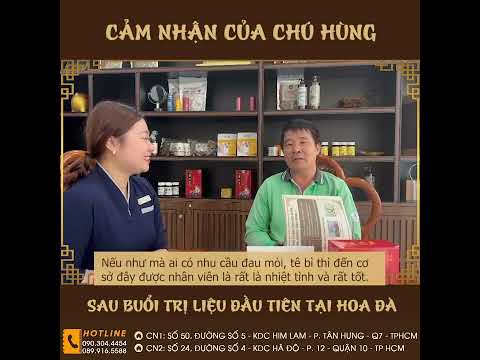 Review cảm nhận của Chú hùng sau buổi trị liệu đầu tiên tại hoa đà