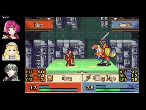 Fire Emblem Sacred Stones Low Tier List Iron Man Part 4 - Amelia's Time to Shine