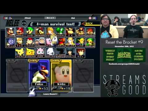 RTB #9 - Losers R2 - Ziltoid (Falco) v Alui (Kirby, Luigi) - SSBM
