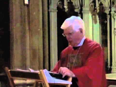 Bishop Tom Butler Holy Week Sermon 3 (Tuesday) at Wakefield Cathedral
