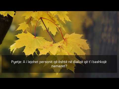 Bashkimi i namazeve nga personi në dializë - Feuzan