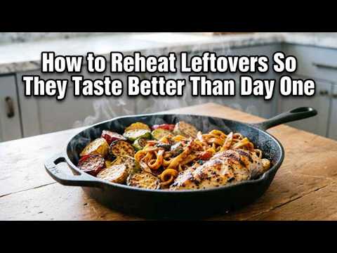 How to Reheat Leftovers So They Taste Better Than Day One