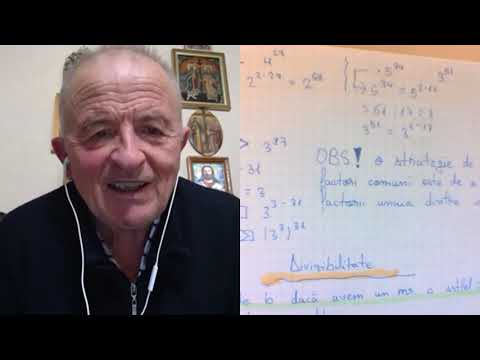 Lectia 1864 - Clasa 5 - Compararea Puterilor - Reguli Divizibilitate Matematica pandemie cu Alesia