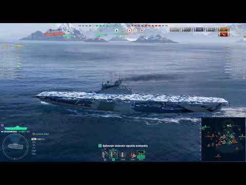 WORLD OF WARSHIPS - (CV) INDOMITABLE (REPLAY-02)