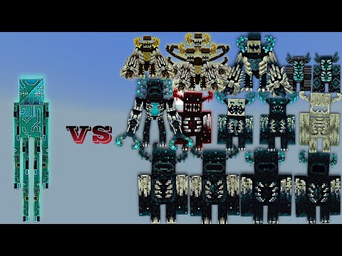 EPIC Minecraft Bedrock Battle - AML-091 vs Warden + All Wardens!