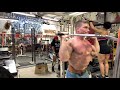 Old school shoulder press