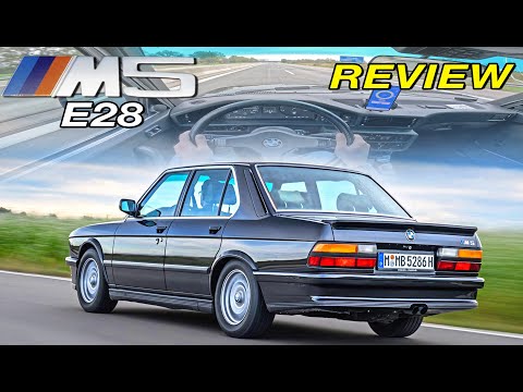 BMW M5 E28 // REVIEW of FIRST M5 EVER from the 80's on the AUTOBAHN