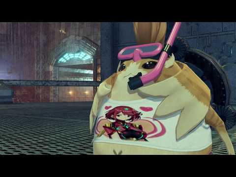 Xenoblade Chronicles 2 Swimsuit Edition Cutscene 070 - Dadapon Tatazo Lives